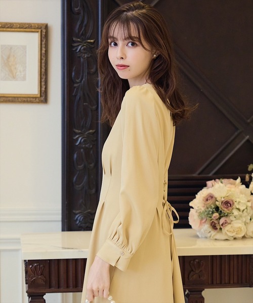 「SWINGLE」 長袖ワンピース MEDIUM ラベンダー レディース_画像5