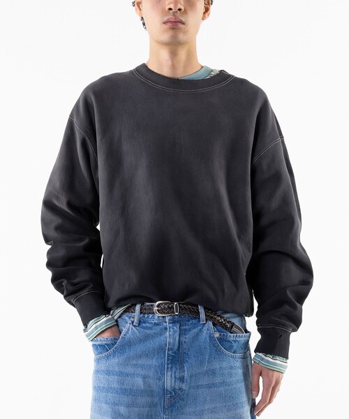 新品未使用 BAL × monkey timeスウェット クルーネック BAL × monkey time＞ エディット スウェット クルーネック