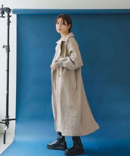 「Kastane」 チェスターコート 1 ベージュ レディース_画像5