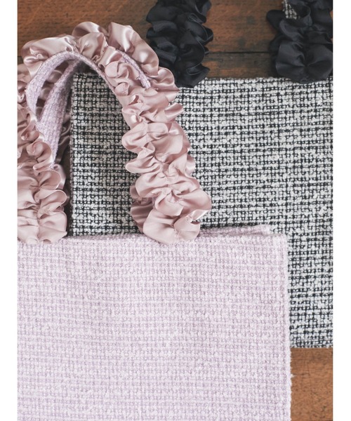 「Maison de FLEUR」 トートバッグ FREE ブラック レディース_画像3