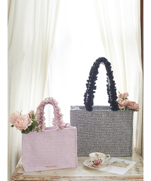 「Maison de FLEUR」 トートバッグ FREE ブラック レディース_画像5