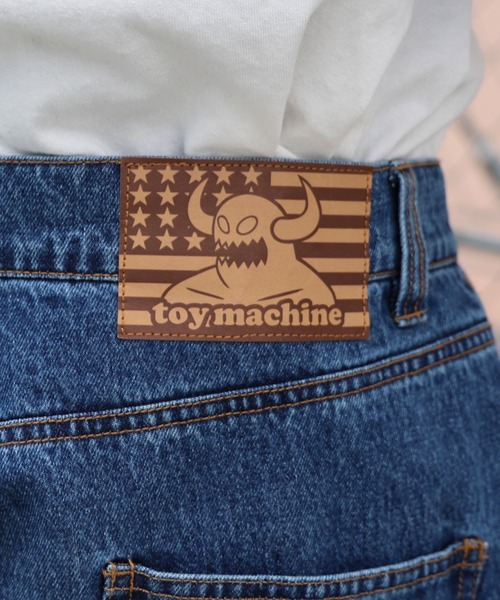 TOY MACHINE（トイマシーン） ワイドパンツ ジーンズ ロングパンツ
