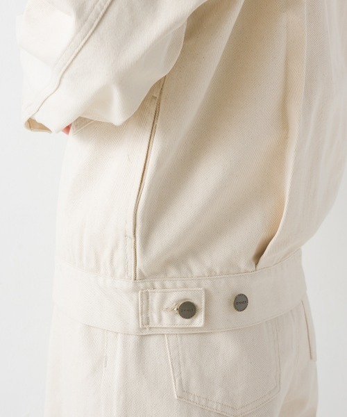 「OMNES」 デニムジャケット MEDIUM ホワイト系その他 レディース_画像8