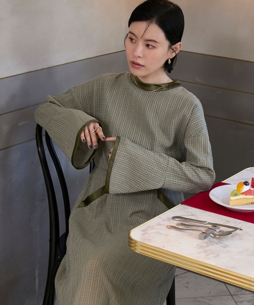 forksy.（フォルクシー） 長袖ワンピース FREE グリーン レディース