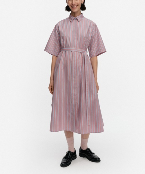 marimekko(マリメッコ) ワンピース Paperi Piccolo / shirt dress marimekko(マリメッコ) ワンピース Paperi Piccolo / shirt dress