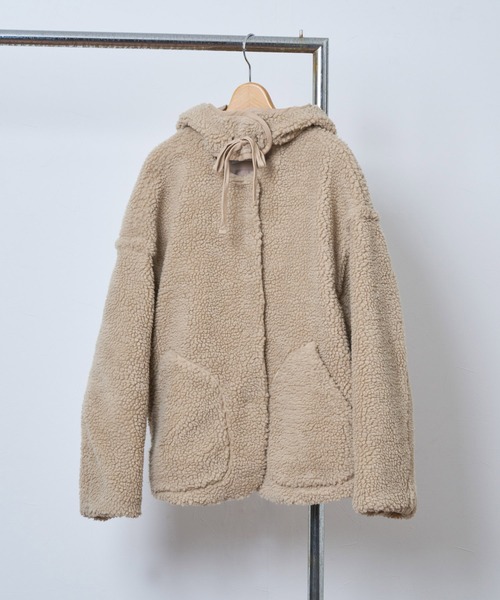 「Audrey and John Wad」 ノーカラージャケット FREE ブラック レディース_画像7