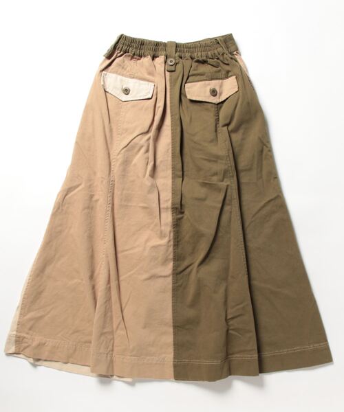 「KRIFF MAYER Lady's Collection」 フレアスカート MEDIUM カーキ レディース_画像3