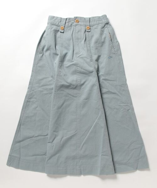 「KRIFF MAYER Lady's Collection」 フレアスカート MEDIUM カーキ レディース_画像9