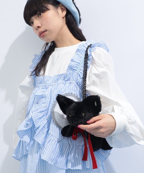 mmts（マミタス） トートバッグ ミュウ” ぬいぐるみ BAG 旅行 猫 ユニ