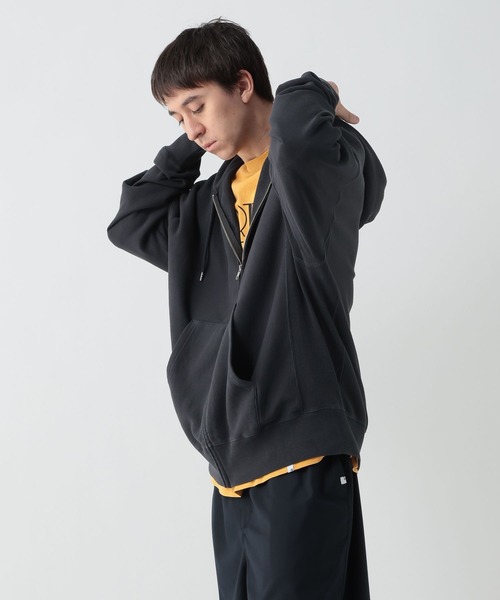 George's パーカー 加工オーバーZIPパーカー メンズ レディース