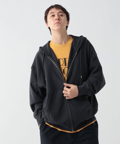 George's パーカー 加工オーバーZIPパーカー メンズ レディース