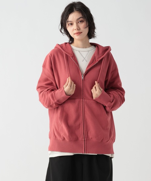George's パーカー 加工オーバーZIPパーカー メンズ レディース