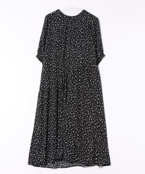 「PREFERIR」 半袖ワンピース MEDIUM ブラック レディース_画像3