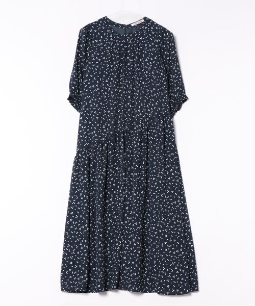 「PREFERIR」 半袖ワンピース MEDIUM ブラック レディース_画像4