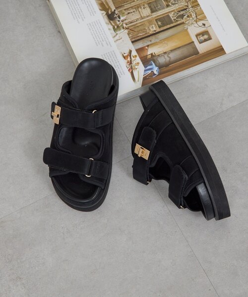 GALLARDAGALANTE（ガリャルダガランテ） サンダル 「2.718」ダブル