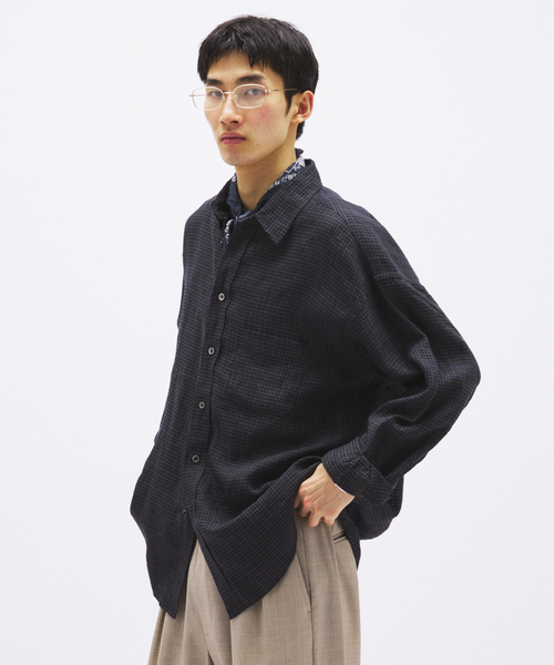 ジャーナルスタンダード　リネンシャツ JOURNAL STANDARD（ジャーナルスタンダード）の「ゼフィールリネン