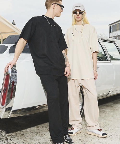 「HARSH AND CRUEL」 イージーパンツ S グレー メンズ_画像5