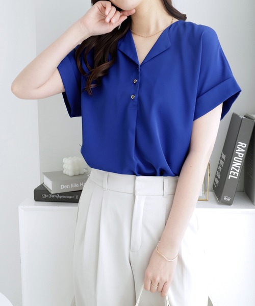 とろみブラウス（サイズ（S/M/L）：M）のおすすめ人気商品一覧 通販