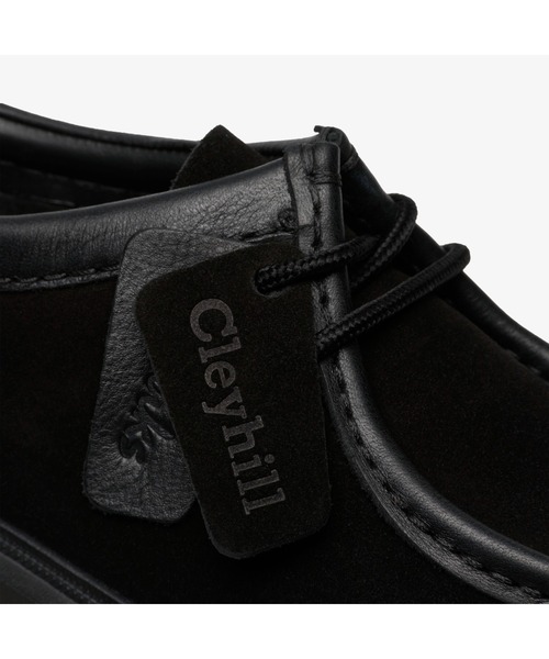 デッキシューズ Cleyhill Seam / クレイヒルシーム (ブラックスエード) メンズの画像
