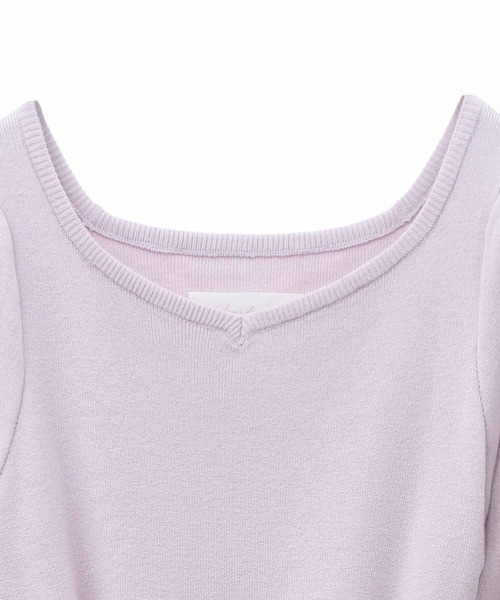 「31 Sons de mode」 ドッキングワンピース 38 チャコールグレー レディース_画像2