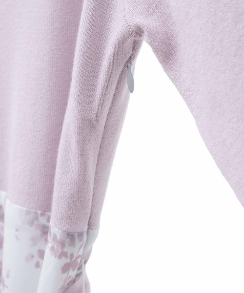 「31 Sons de mode」 ドッキングワンピース 38 チャコールグレー レディース_画像8