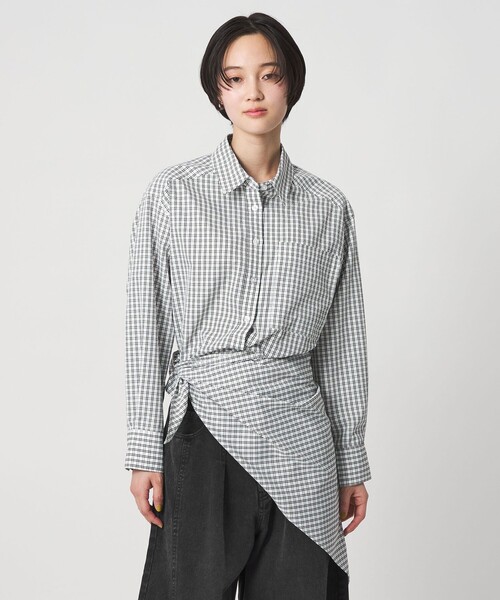 CITEN（シテン） ブラウス シャツ 「CITEN」スカーフ付きシャツ