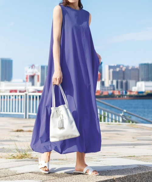 「UNDOVE」 ノースリーブワンピース SMALL ブラック レディース_画像3