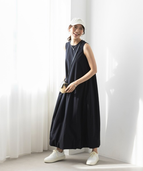 「UNDOVE」 ノースリーブワンピース SMALL ブラック レディース_画像7