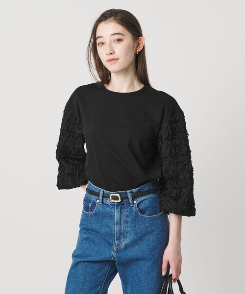 ユナイテッドアローズ　カットソー　ブラウス　元値14000円+税　タグ付未使用 MARW UNITED ARROWS（マルゥ ユナイテッドアローズ） tシャツ 「MARW