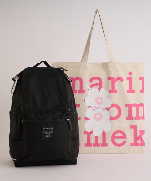 新品 marimekko BUDDY ROADIE リュックサック レディース marimekko（マリメッコ） デイバック リュック 「ノベルティ付」Roadie