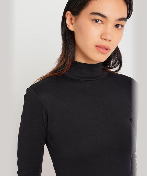 「agnes b.」 ドッキングワンピース 2 ブラック レディースの画像