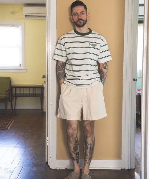 「MR.OLIVE」 半袖Tシャツ LARGE ネイビー メンズ_画像6