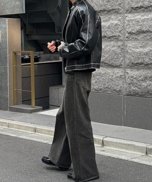 「THE CLE」 デニムパンツ MEDIUM ブルー メンズ | ブランド登録なし | 02