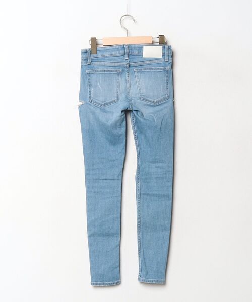「GYDA」 スキニーデニムパンツ S ブルー レディース_画像2