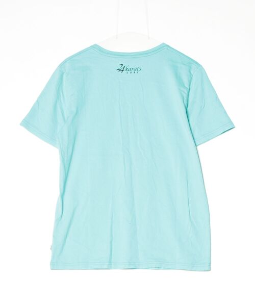 「24karats」 半袖Tシャツ L ブルー メンズ_画像2