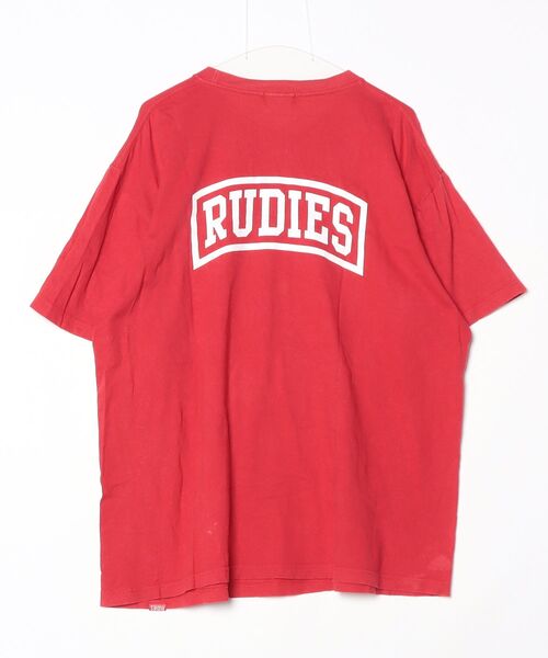 「RUDIE'S」 半袖Tシャツ XX-LARGE レッド メンズ_画像2