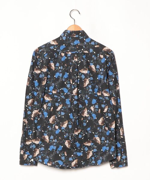 Acne Studios（アクネ ストゥディオズ） 花柄長袖シャツ 46 ブラック