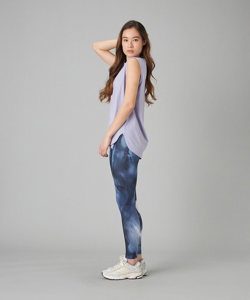 Chacott（チャコット） レギンス スパッツ インクアートプリント