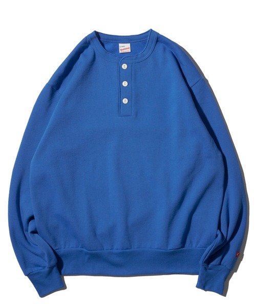 「Healthknit」 スウェットカットソー LARGE チャコールグレー メンズ_画像6