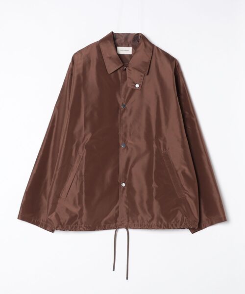ブルゾン アウター MARKAWARE (マーカウェア) SILK TAFFETA COACH JACKET III メンズ レディースの画像