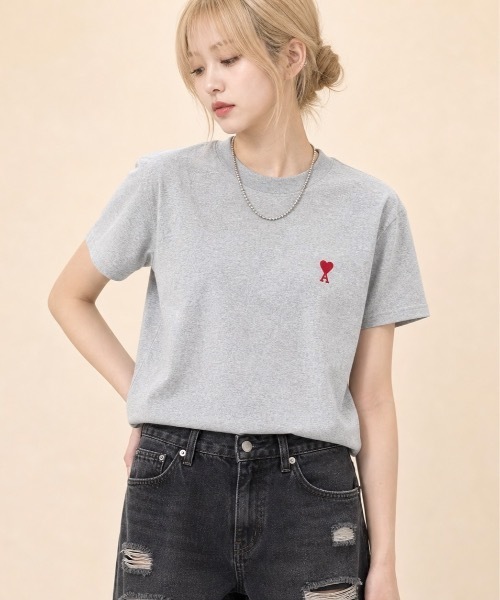 AMI Alexandre Mattiussi tシャツ 半袖 AMI PARIS / AMI SMALL HEART