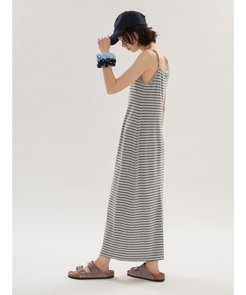 emmi ワンピース emmiロゴカップ付きパイルワンピース : ZOZOTOWN