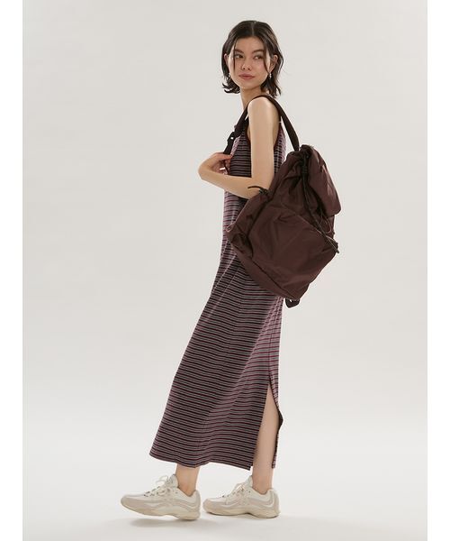 【emmi】ロゴカップ付きパイルワンピース【新品、タグ付き】 emmi ワンピース emmiロゴカップ付きパイルワンピース : ZOZOTOWN