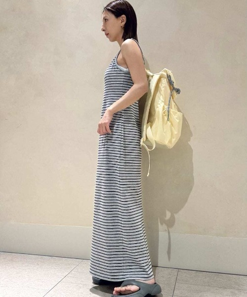 emmi ワンピース emmiロゴカップ付きパイルワンピース : ZOZOTOWN