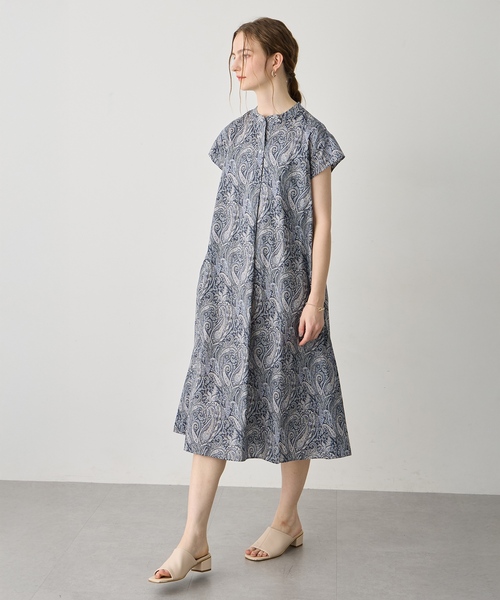 ワンピース 「Liberty」リバティプリントワンピースの画像