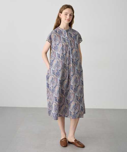 ワンピース 「Liberty」リバティプリントワンピースの画像