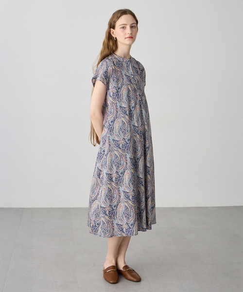 ワンピース 「Liberty」リバティプリントワンピースの画像