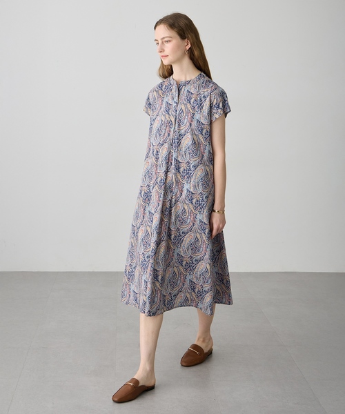 ワンピース 「Liberty」リバティプリントワンピースの画像