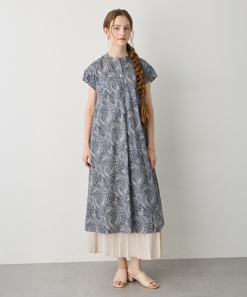 ワンピース 「Liberty」リバティプリントワンピースの画像