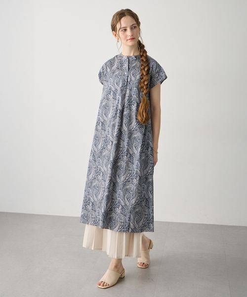 ワンピース 「Liberty」リバティプリントワンピースの画像